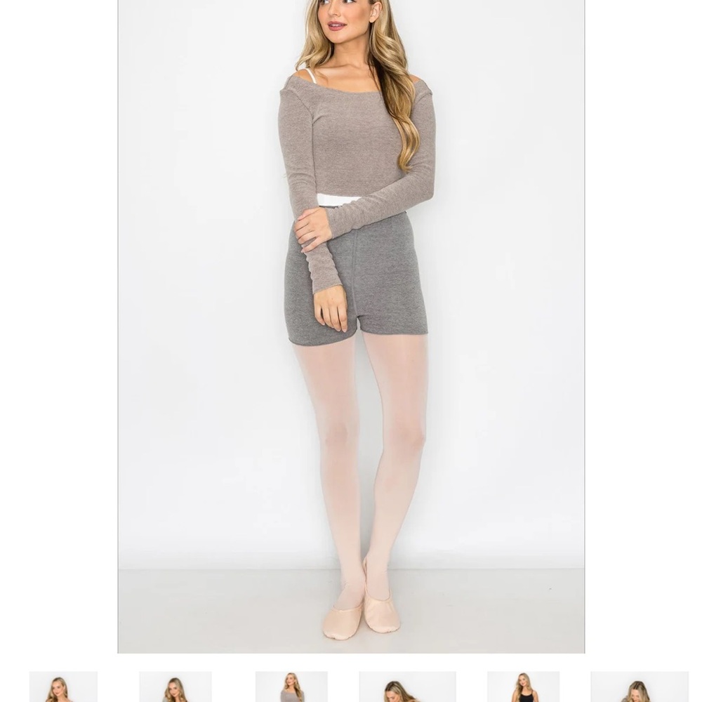 Gray Aluvie Crop Top